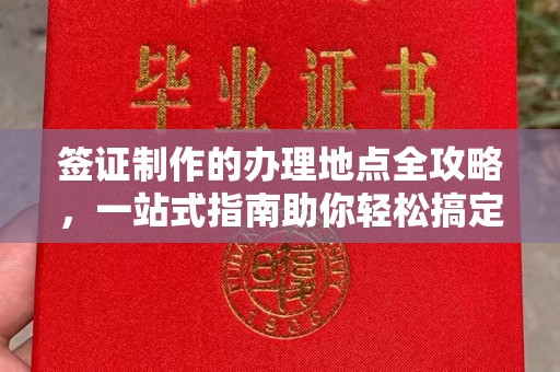 汝阳签证制作的办理地点全攻略，一站式指南助你轻松搞定签证